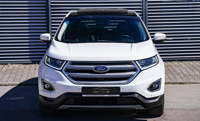 Ford EDGE cena 89900 przebieg: 123624, rok produkcji 2017 z Bieruń małe 667
